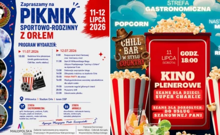Weekend z Orłem. Będą sport i kino
