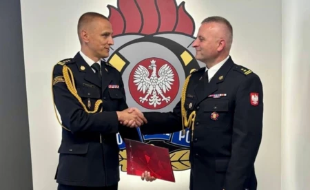 Nowy zastępca komendanta straży pożarnej i nowy szef jednostki ratowniczo-gaśniczej - FOTO
