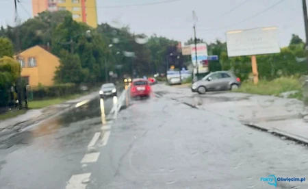 Tylko 11 strażackich interwencji po wczorajszej burzy - FILM