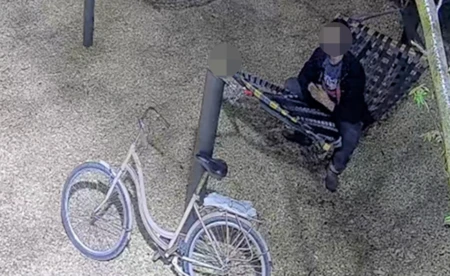Najpierw pokazał twarz kamerze, później miał ukraść hamak - FOTO