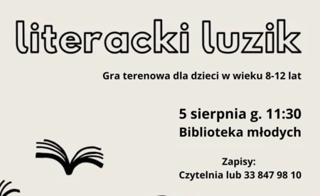 Literacki luzik, czyli gra pełna zagadek