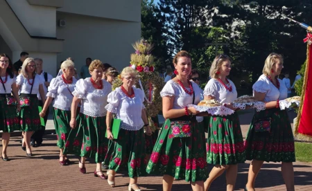 Chleb, wieniec i wspólne świętowanie w Grojcu - FOTO