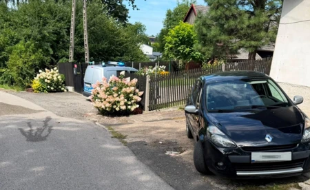 Rowerzystka zjechała na przeciwny pas. Trafiła do szpitala