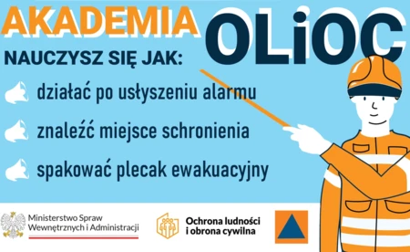 Syrena, komunikat, plecak. W weekend trening OLiOC
