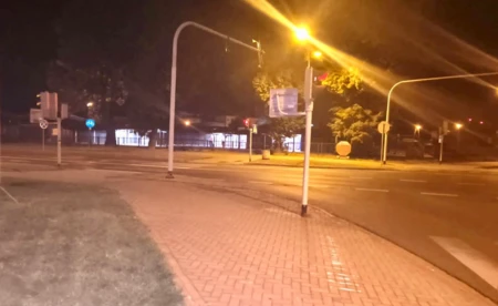 Potrącenie na Dąbrowskiego. Pieszy miał dwa promile