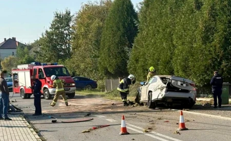 Ryzykowne wyprzedzanie. 27-latek dostał mandat - AKTUALIZACJA
