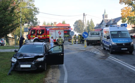 Zasnął za kierownicą. Cztery osoby w szpitalu - FOTO