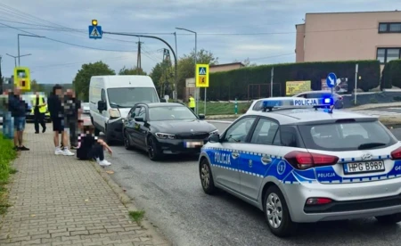 Dwie kolizje na jednej ulicy. Pasażerowie w szpitalu