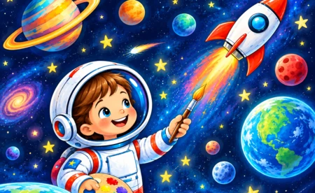 Narysuj kosmos i wesprzyj akcję dla Klary Gryczki