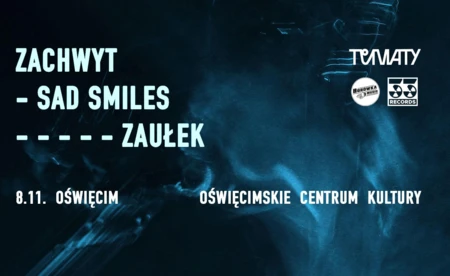 Alternatywny wieczór w OCK: Zachwyt, Sad Smiles i Zaułek