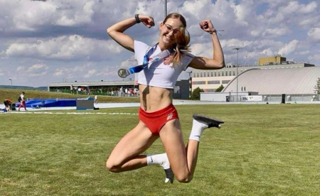 Emilia Stojek w biało-czerwonych barwach - FOTO