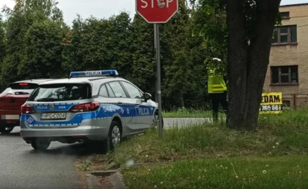 Widoczność na skrzyżowaniu ograniczał… radiowóz