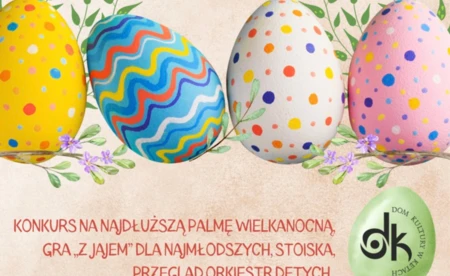 Wielkanocny klimat i muzyka na rynku w Kętach