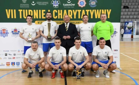 Najlepsi piłkarze służb mundurowych są z Oświęcimia - FOTO