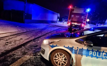 Awaria gazociągu, ewakuacja i noc pełna niepewności - FILM, FOTO