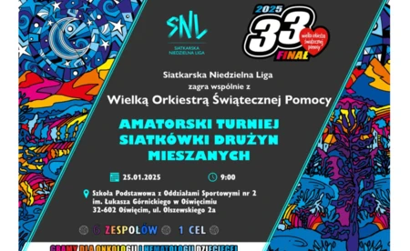 Orkiestra na parkiecie, czyli siatkarski turniej na wesoło dla WOŚP