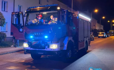 Strażacy mieli wyważyć drzwi, ale włamywacz znalazł klucze