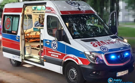 Napadł na załogę karetki pogotowia. Jeden z ratowników z obrażeniami