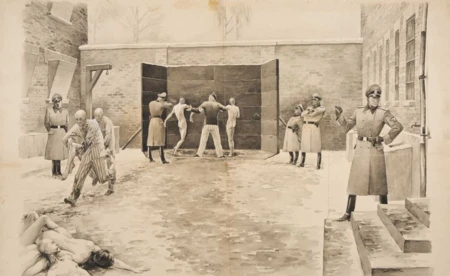 Największa egzekucja pod Ścianą Straceń w Auschwitz