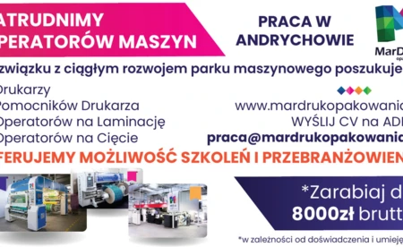 Oferty pracy w firmie MarDruk Opakowania