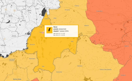 Ciężka noc strażaków. Są kolejne ostrzeżenia przed burzami