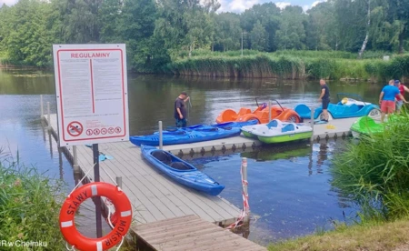 W Chełmku już działa przystań wodna. Sprawdź szczegóły - FOTO