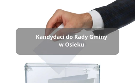 20 osób rywalizuje o radę, obecny wójt Osieka bez konkurencji