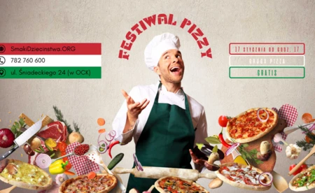 Festiwal Pizzy drugi raz w Oświęcimiu. Druga pizza gratis