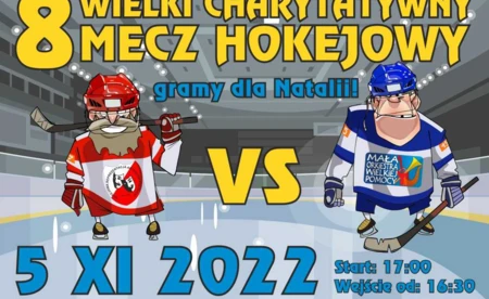 Charytatywny mecz hokejowy dla Natalki