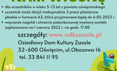Konkurs plastyczny ""Podaruj nam wiosnę"" 