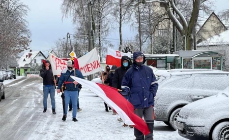 Zwolnienia w gminnej spółce? Pracownicy protestują - FILM, FOTO