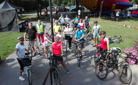 Wyprawą rowerową uczcili pamięć Darka Fuglewicza - FOTO