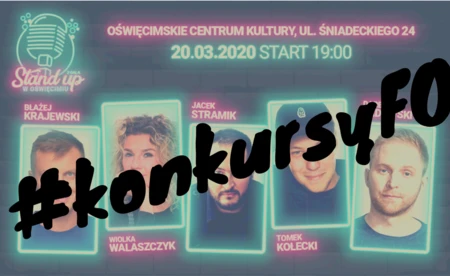 Bilety na 2. Galę Stand up w Oświęcimiu rozdane