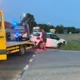 Wypadek na skrzyżowaniu w Osieku. Jedna osoba w szpitalu