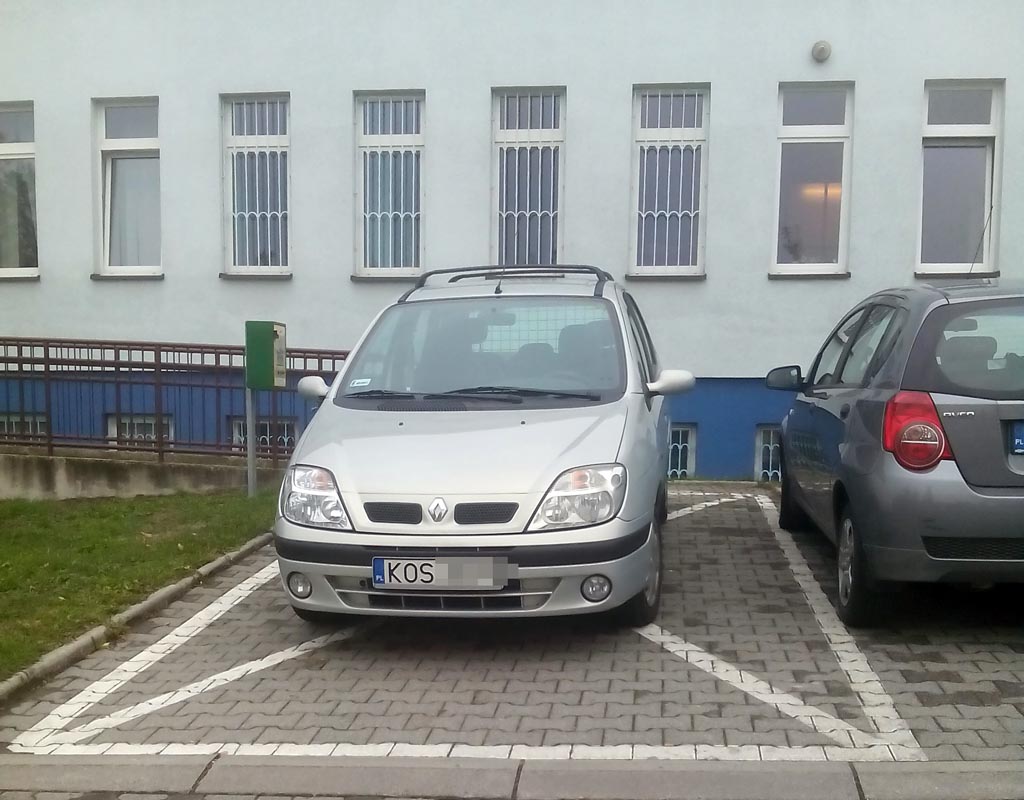 Oświęcim, karne łosie, parkowanie, bezpieczeństwo