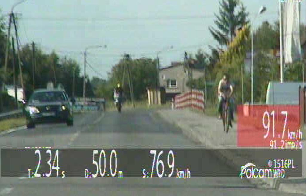 Oświęcim, motocykl, ucieczka, pościg, drogówka, policja