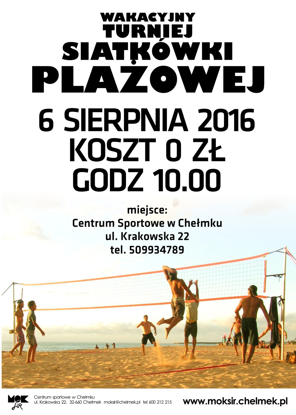 turniej siatkówki plażowej