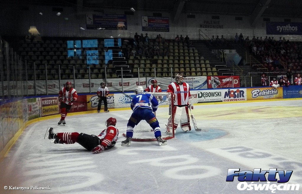 W pierwszym sparingu z Cracovią oświęcimianie przegrali 1:2. Fot. Katarzyna Pułkownik