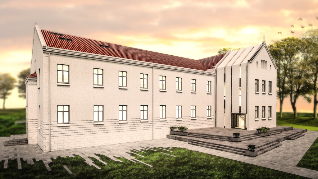 Wizualizacja Muzeum Pamięci Mieszkańców Ziemi Oświęcimskiej