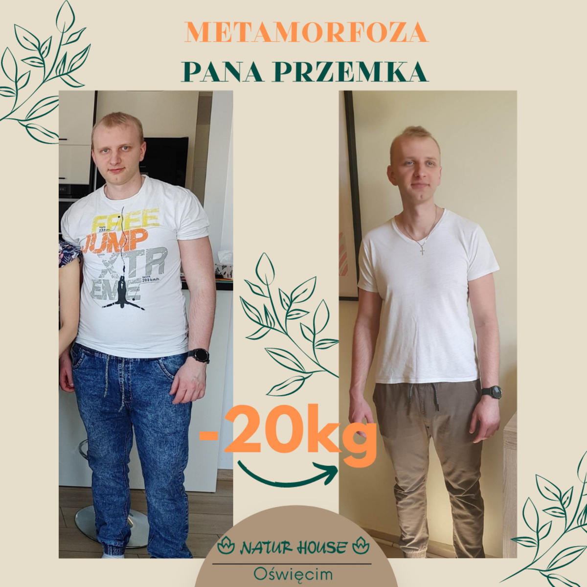 Zastosuj detoks organizmu na Wiosnę. Od dzisiaj Akcja STOP CELLULIT w Naturhouse Oświęcimiu przy ulicy Sienkiewicza 9.