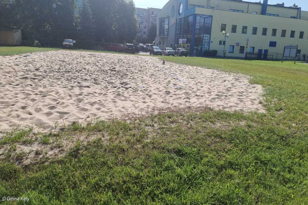 Boisko do siatkówki plażowej
