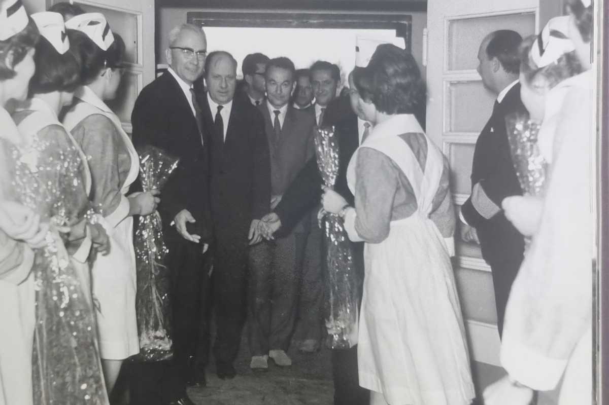 otwarcie szpitala w Oświęcimiu 22 lipca 1965 roku.