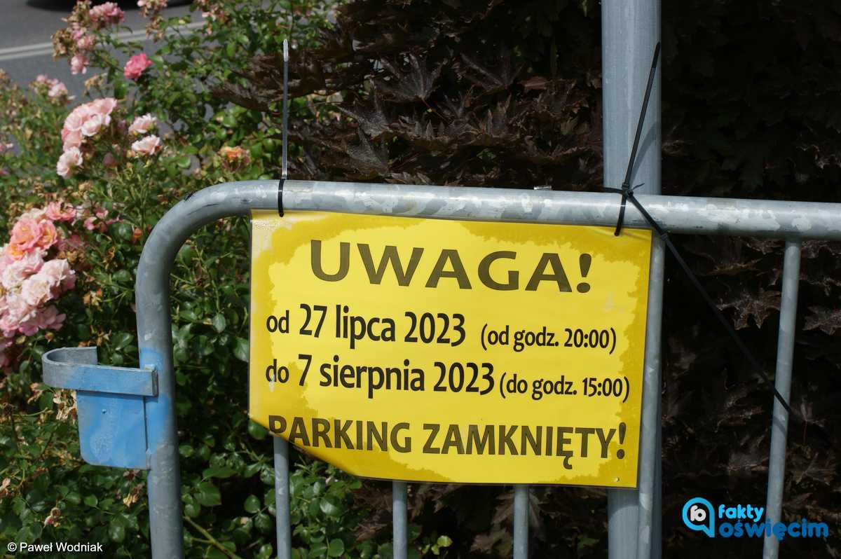 Parking przed OCK