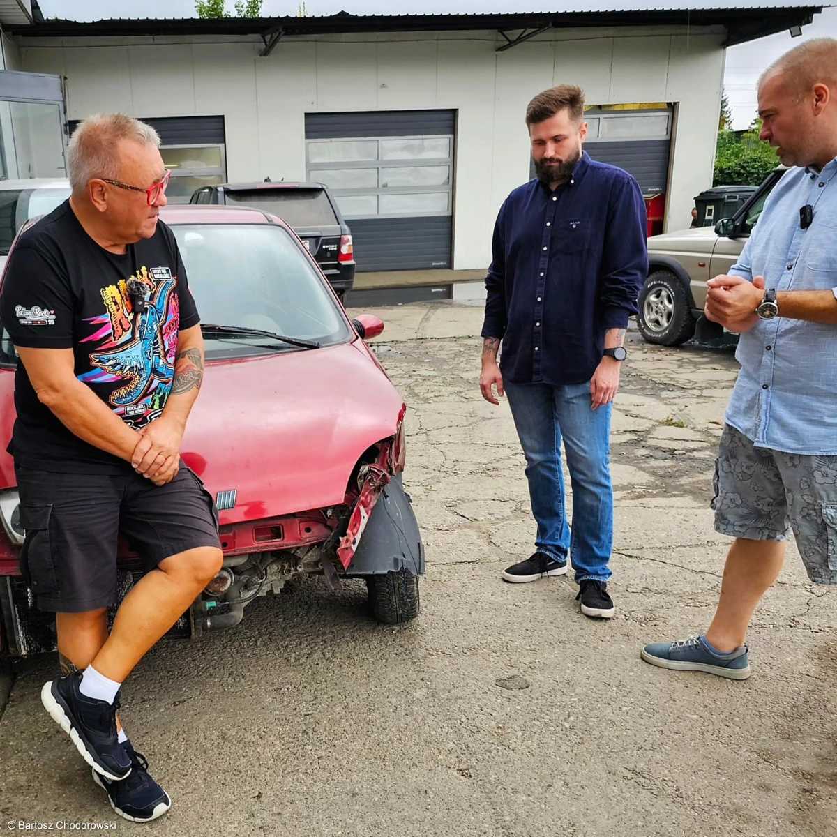 Jurek Owsiak, Sebastian Kościelnik i Przemek Szafrański
