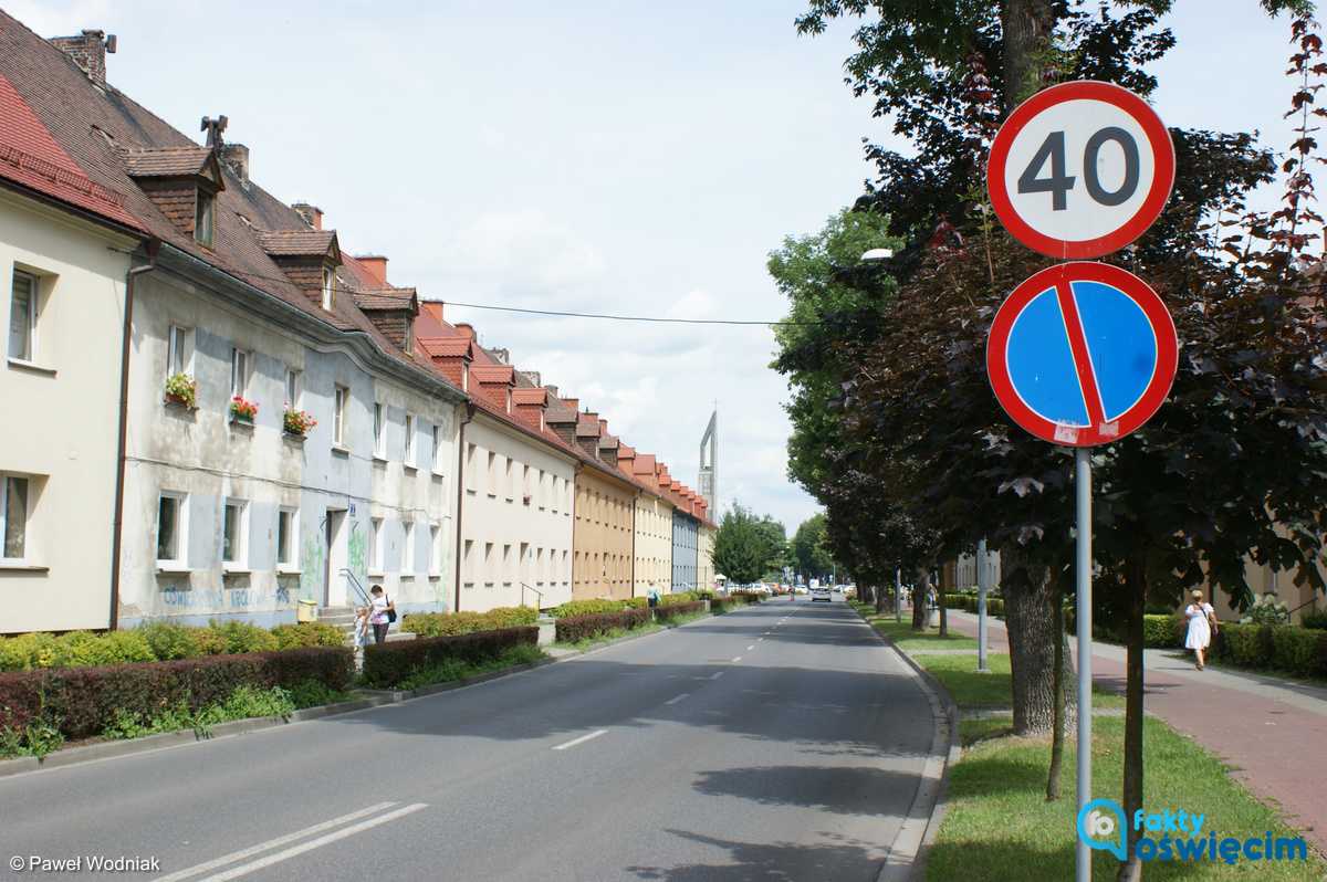 Ulica Śniadeckiego w Oświęcimiu