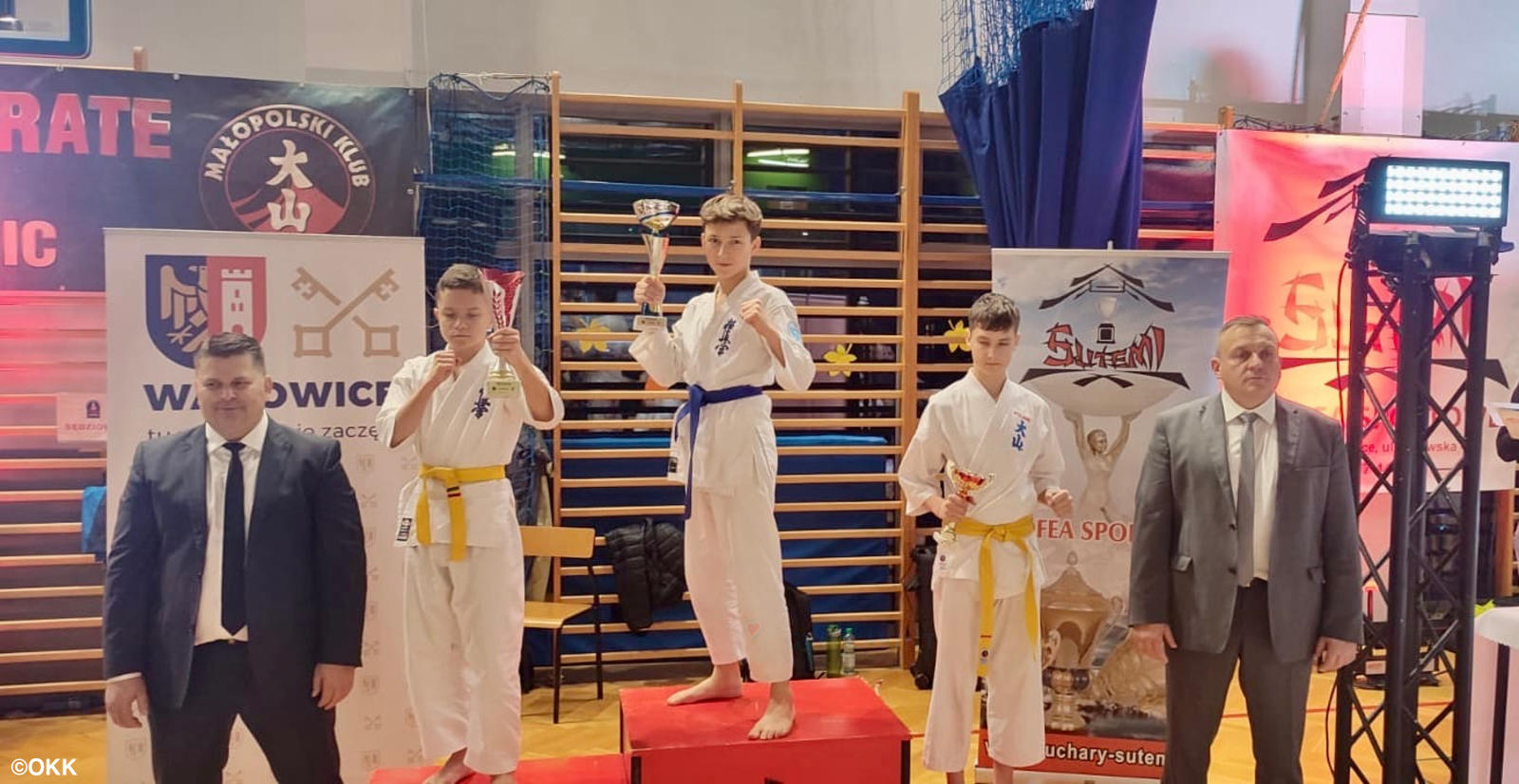 Z bardzo dobrej strony pokazała się oświęcimska reprezentacja podczas ogólnopolskiego turnieju oyama karate o „Puchar Burmistrza Wadowic". 