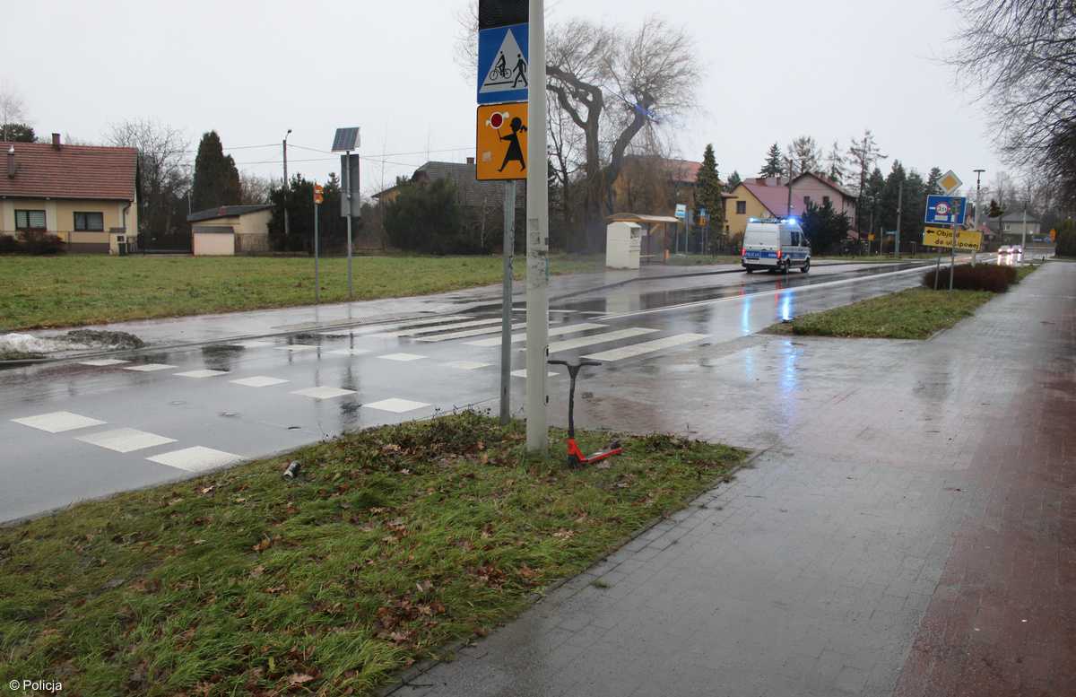Wypadek w Brzeszczach