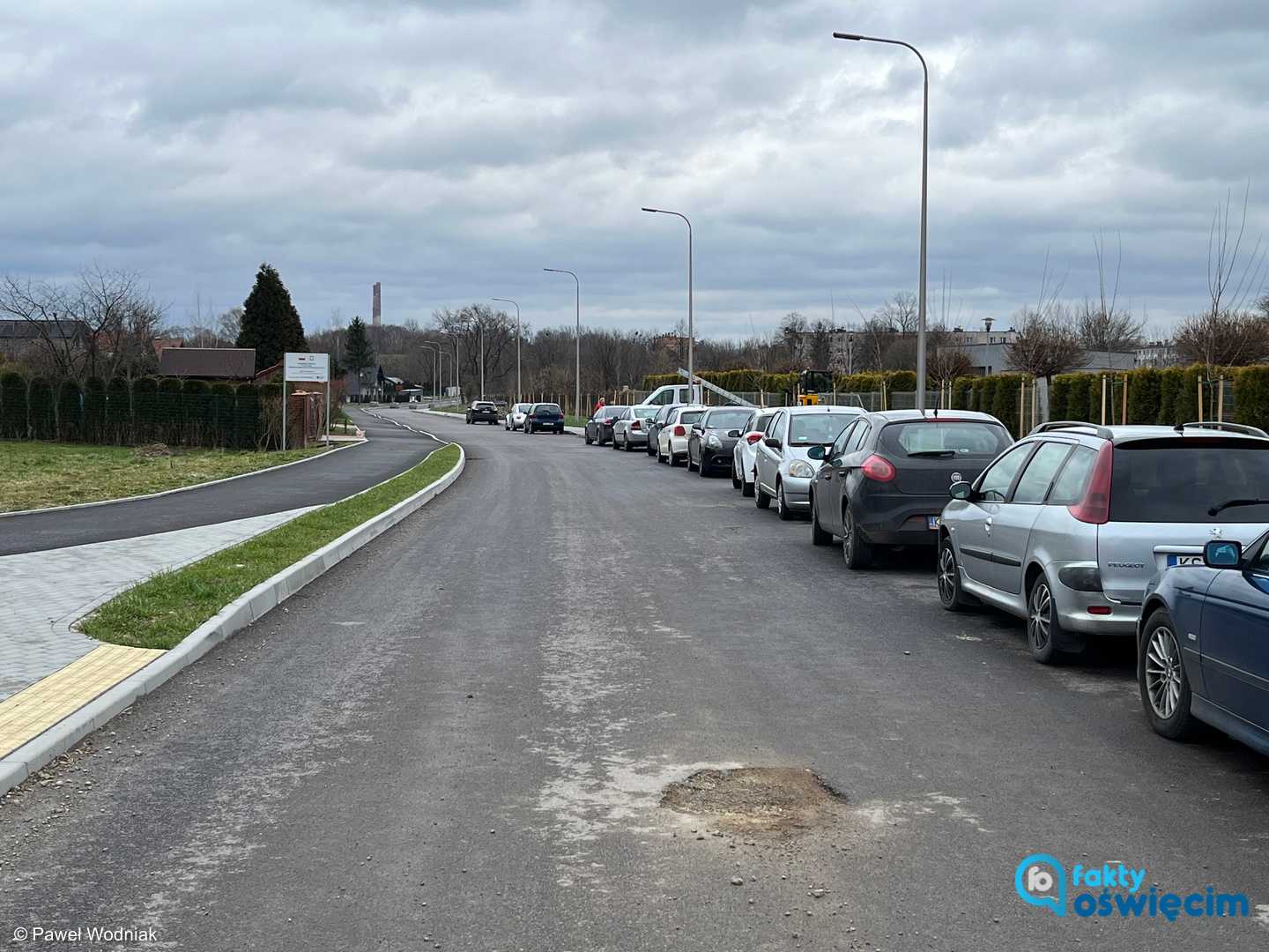 Budowa ulicy Krasińskiego w Oświęcimiu