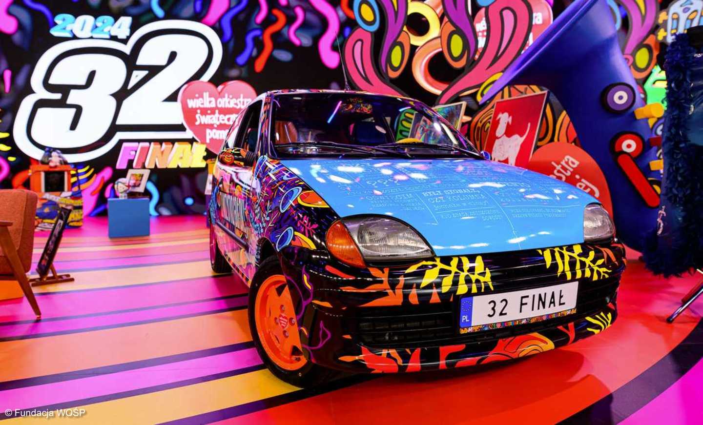 Fiat seicento na aukcji WOŚP