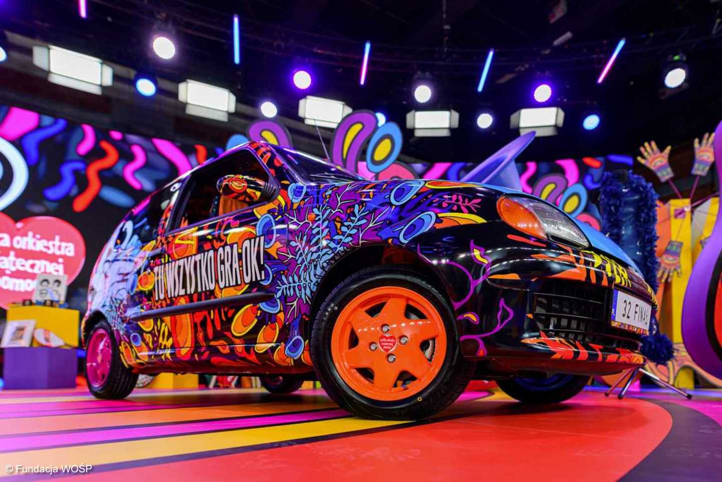 Fiat seicento na aukcji WOŚP